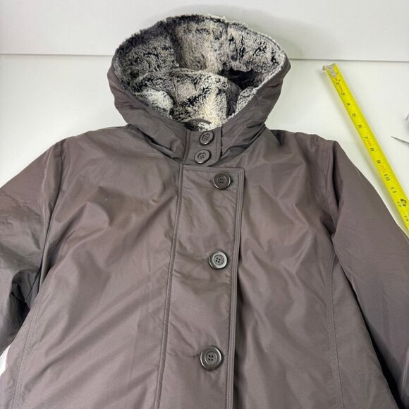 Nuage taupe super cozy fleece lined winter coat - Picture 5 of 11